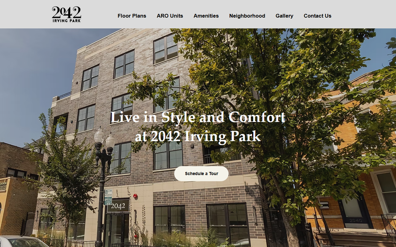 2042irvingpark.com screenshot