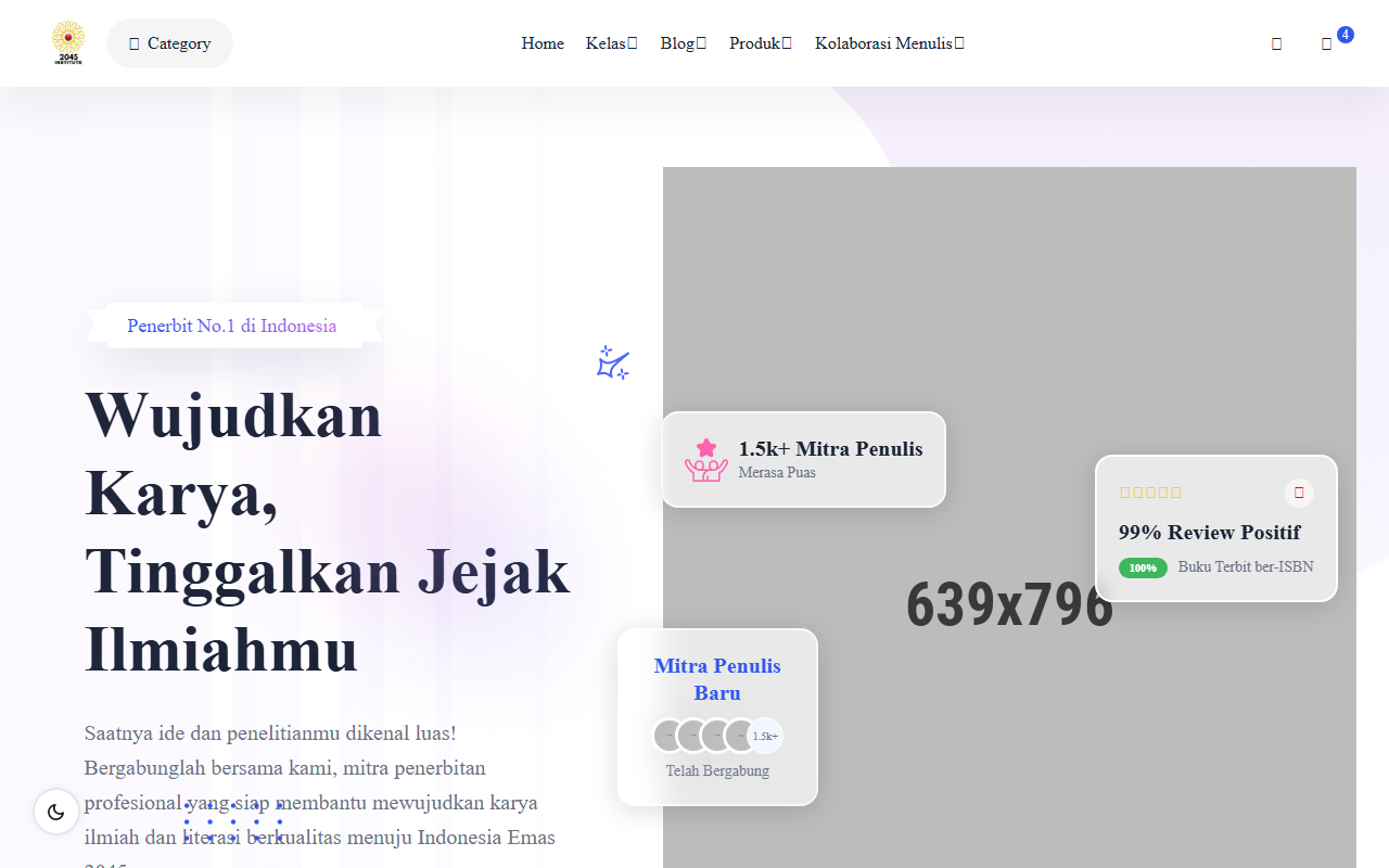2045institute.com screenshot
