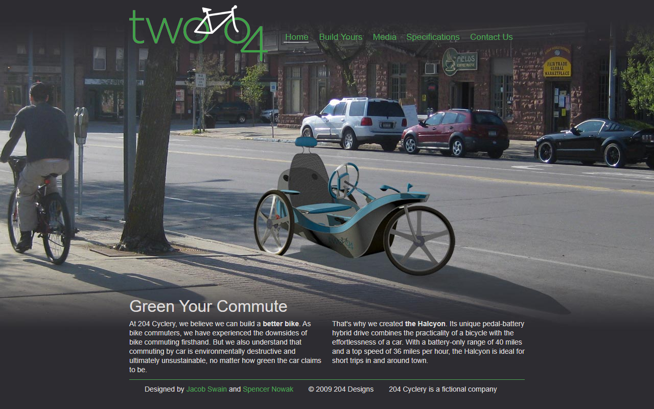 204cyclery.com screenshot