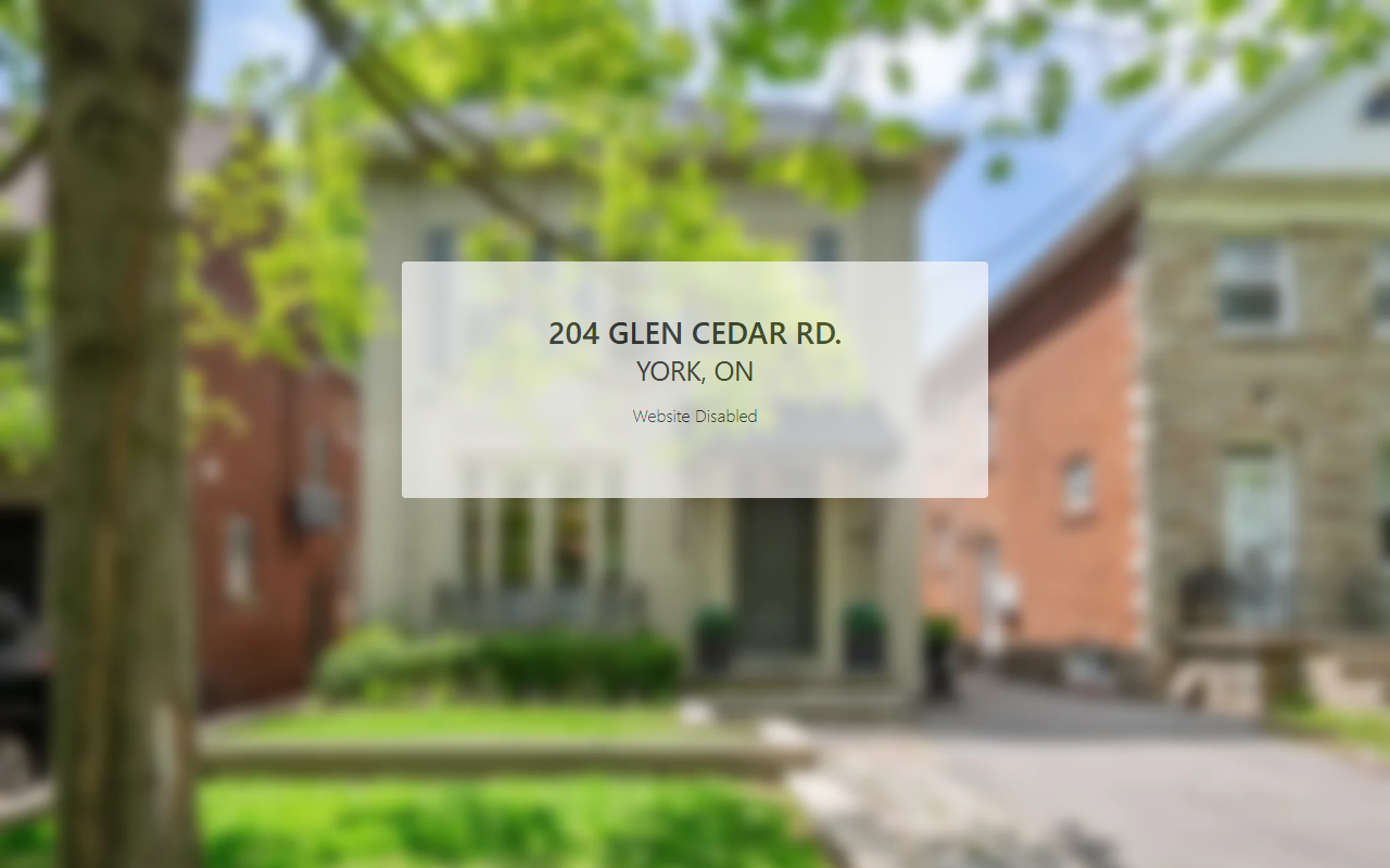 204glencedar.com screenshot