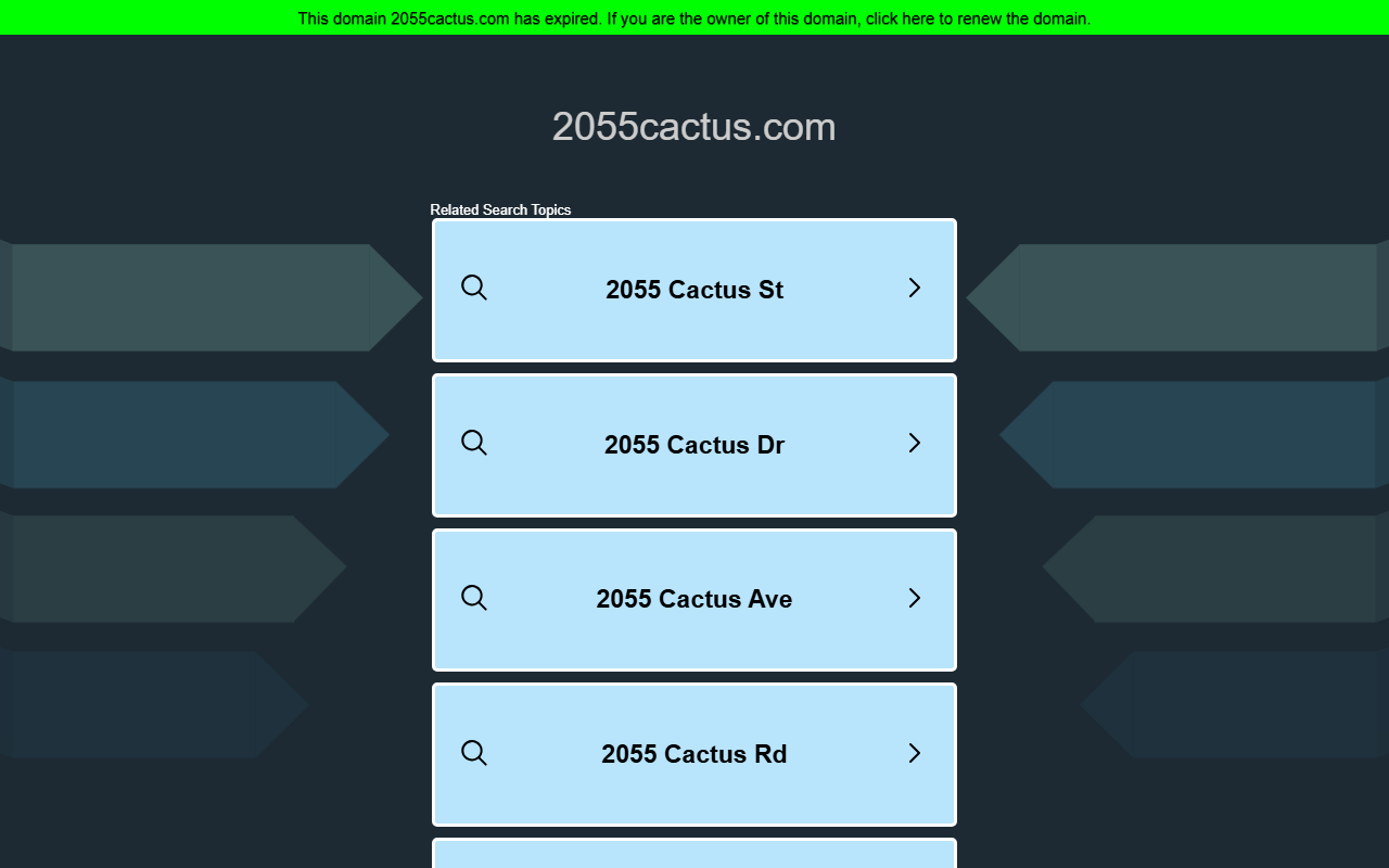 2055cactus.com screenshot