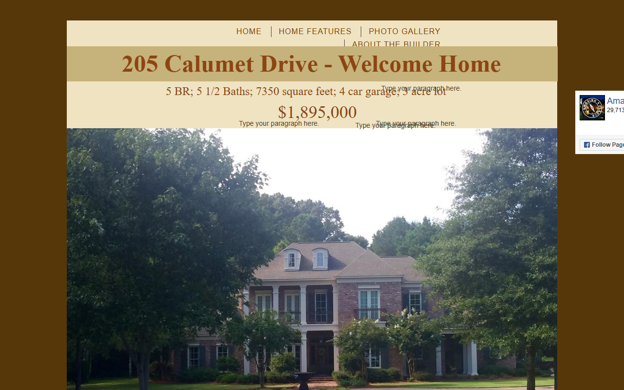 205calumet.com screenshot