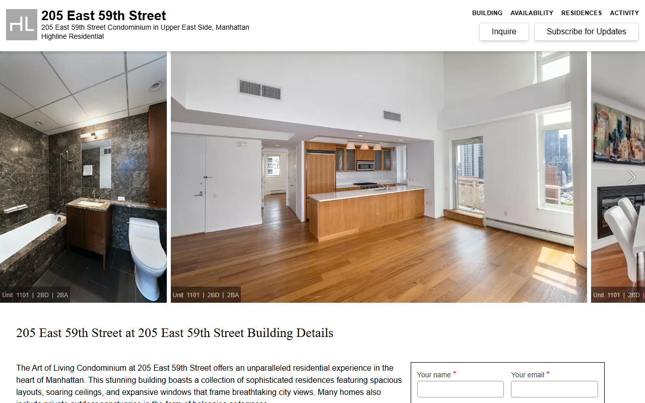 205east59th.com screenshot