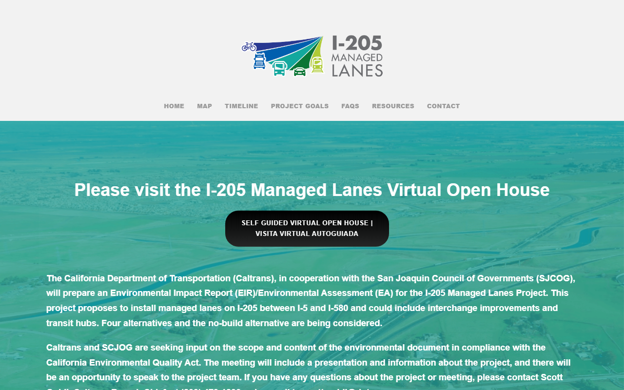 205expresslanes.com screenshot