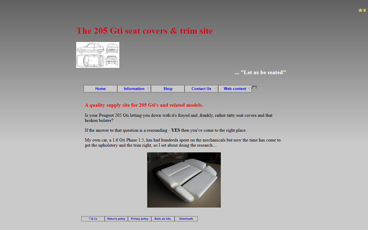 205gticovers.com screenshot