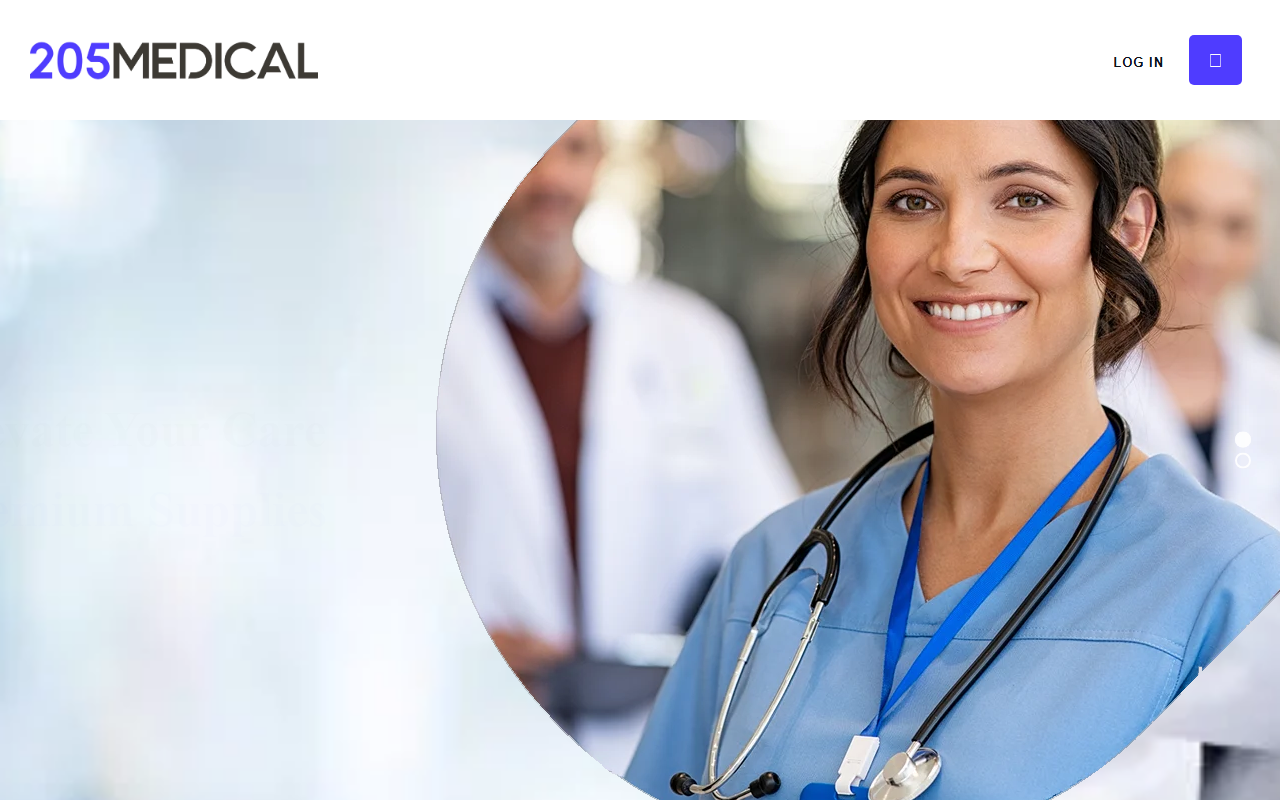 205medical.com screenshot