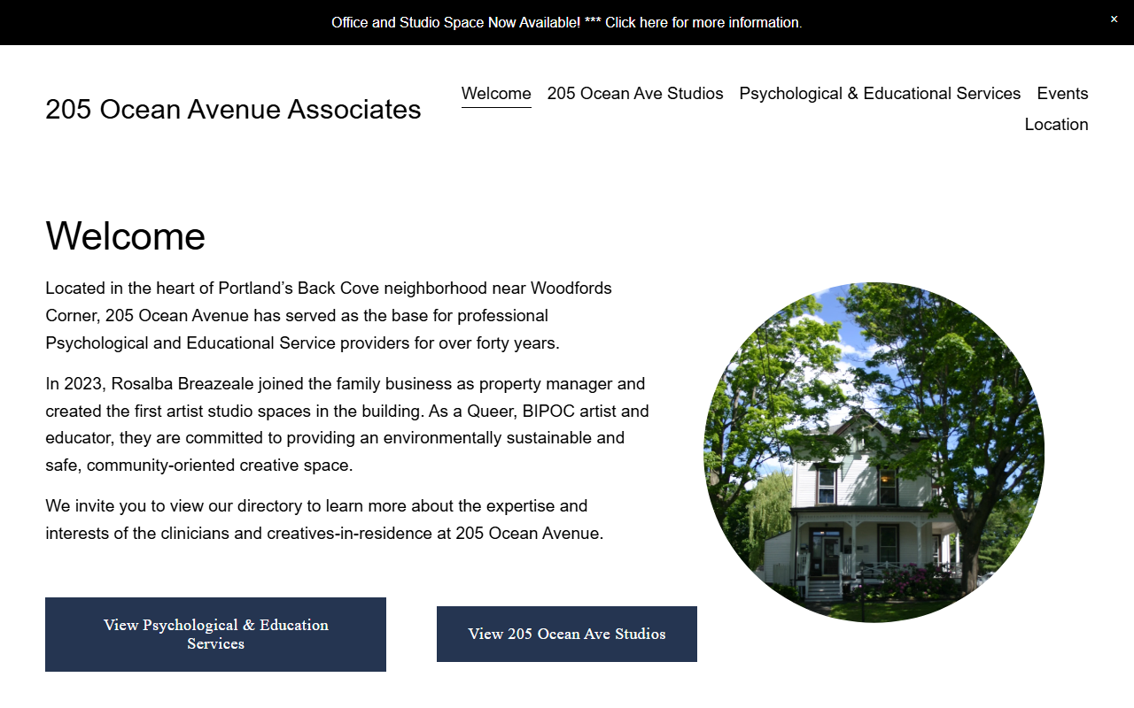 205oceanavenue.com screenshot