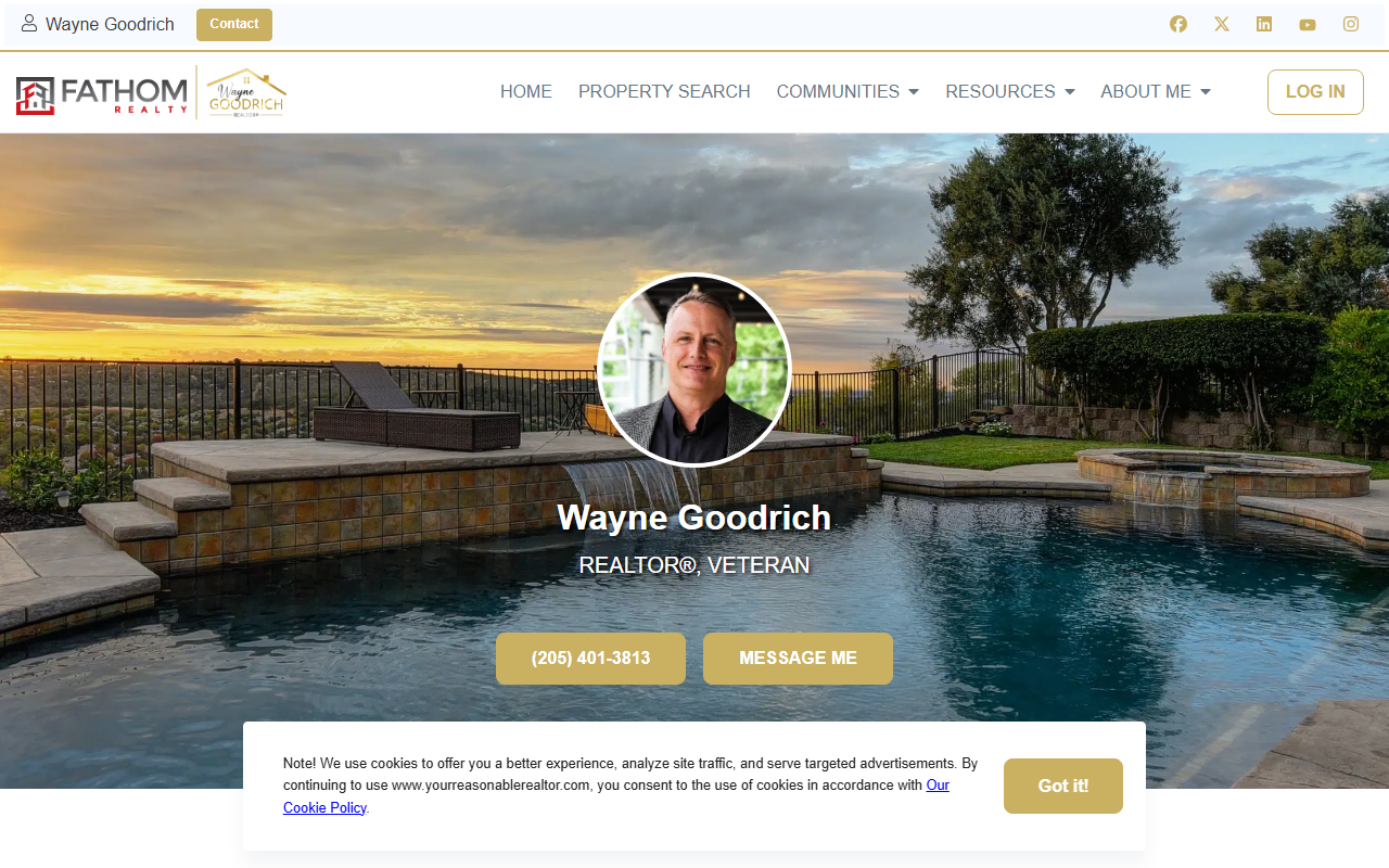 205properties.com screenshot