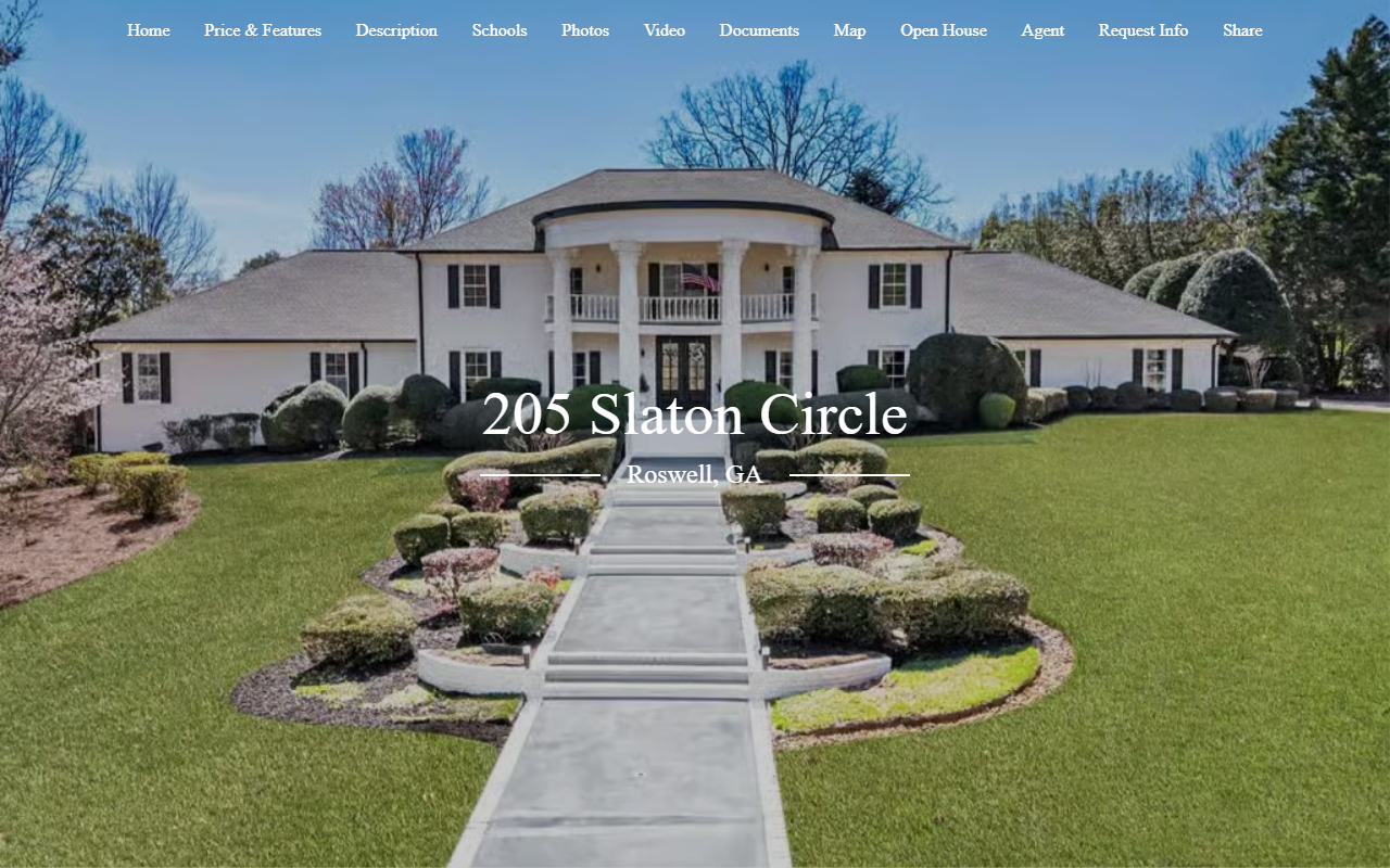 205slatoncircle.com screenshot