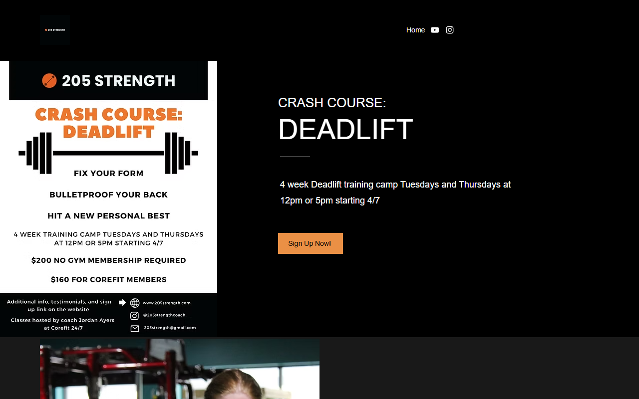 205strength.com screenshot