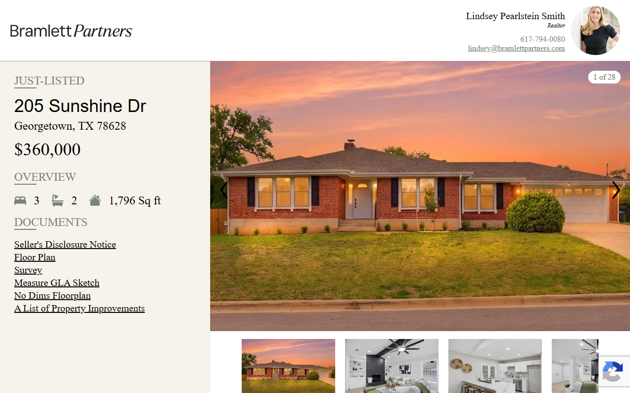205sunshine.com screenshot