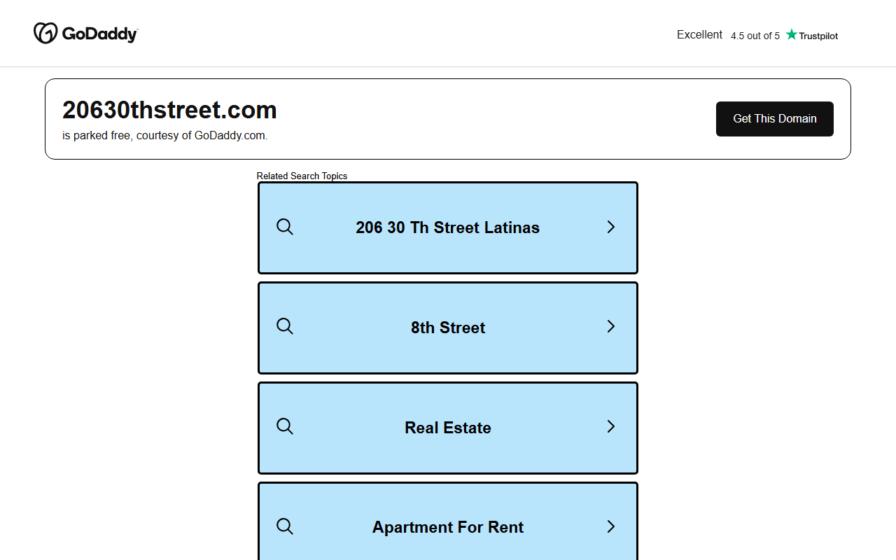 20630thstreet.com screenshot