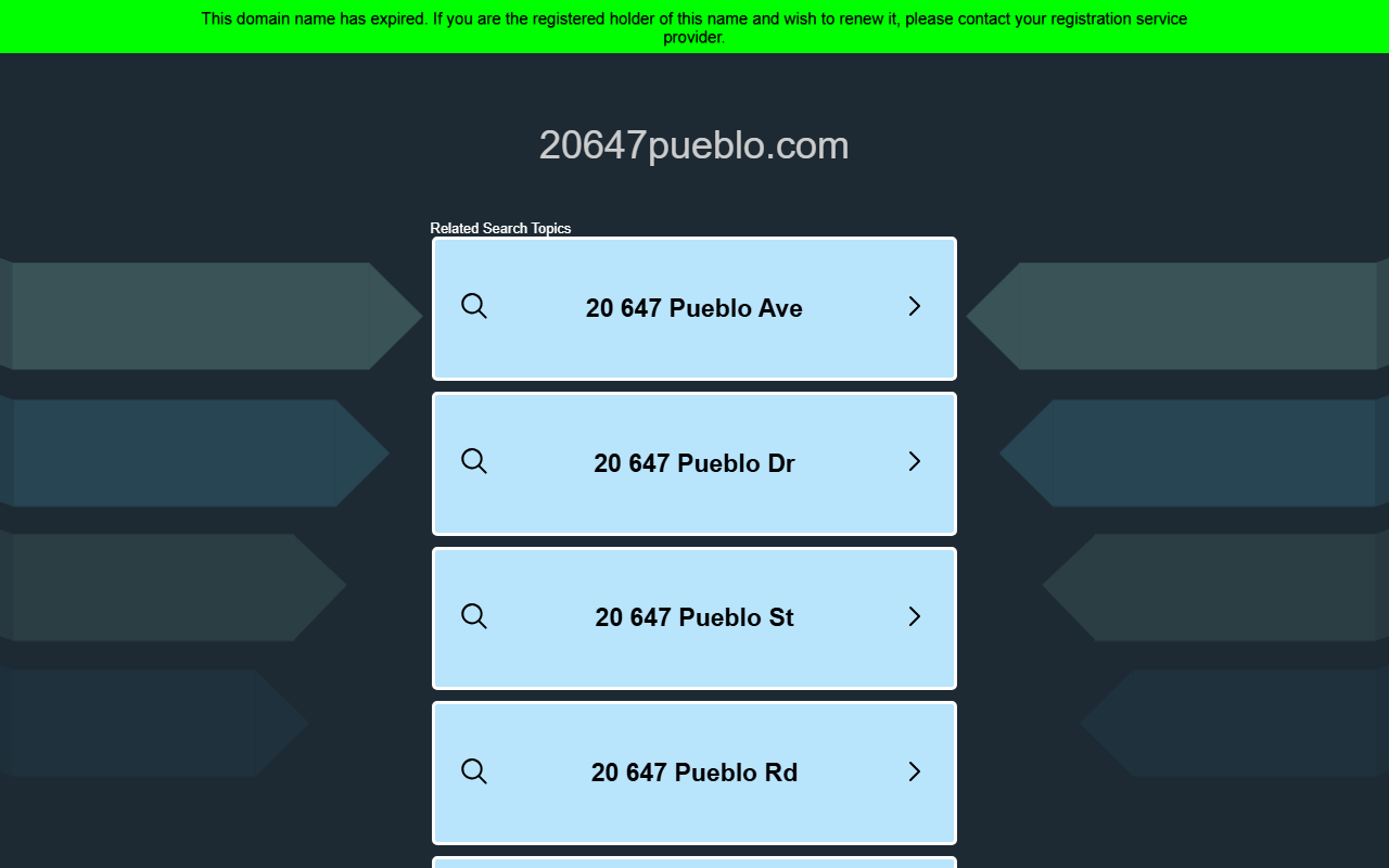 20647pueblo.com screenshot