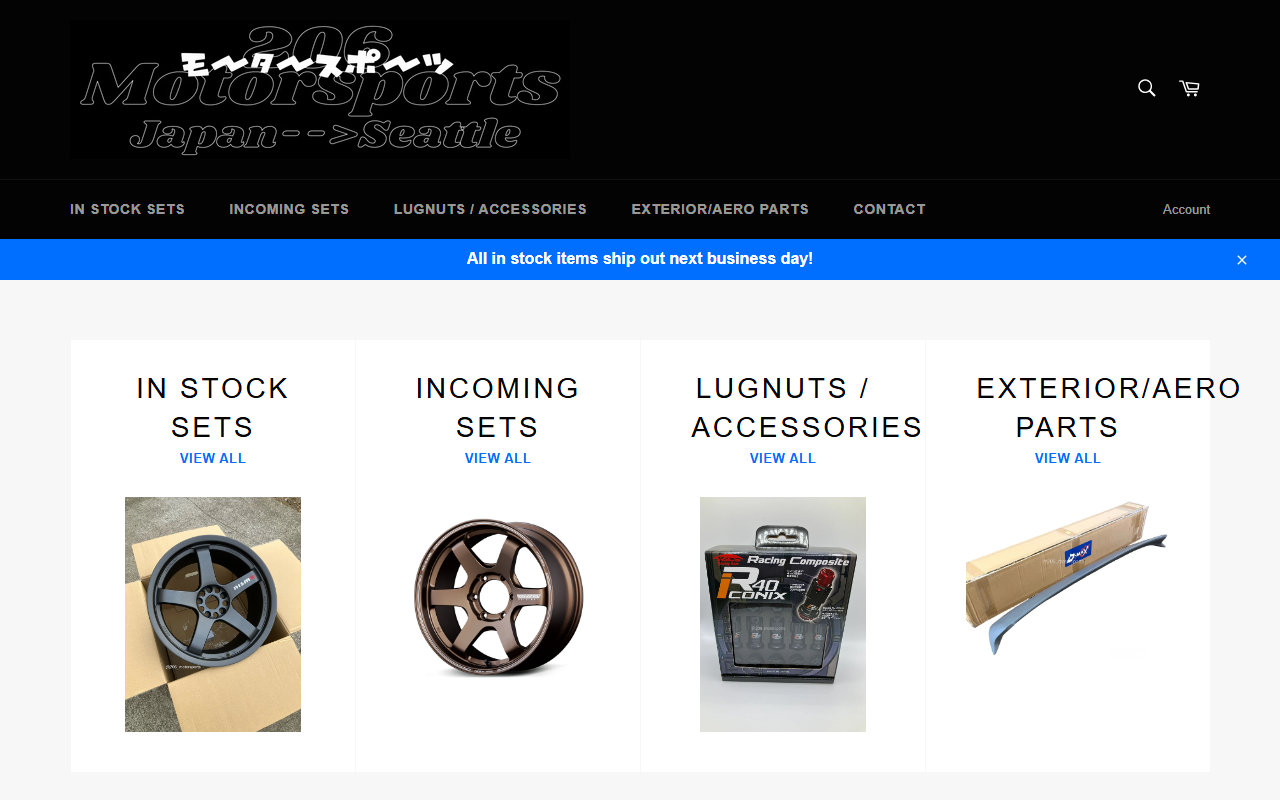 206motorsports.com screenshot