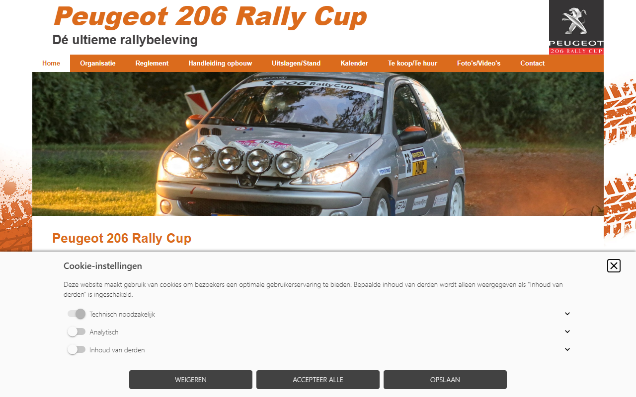 206rallycup.com screenshot
