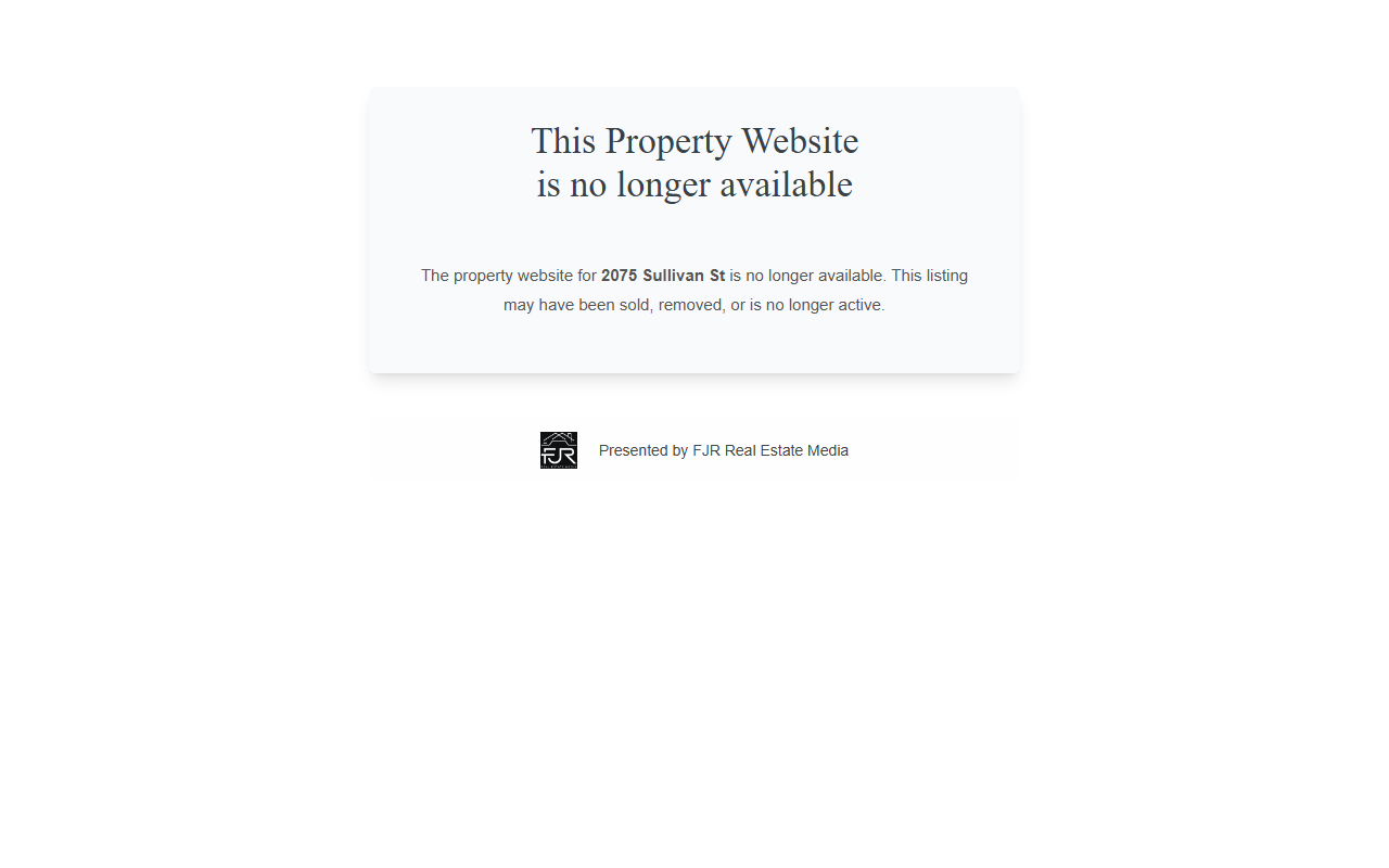 2075sullivan.com screenshot