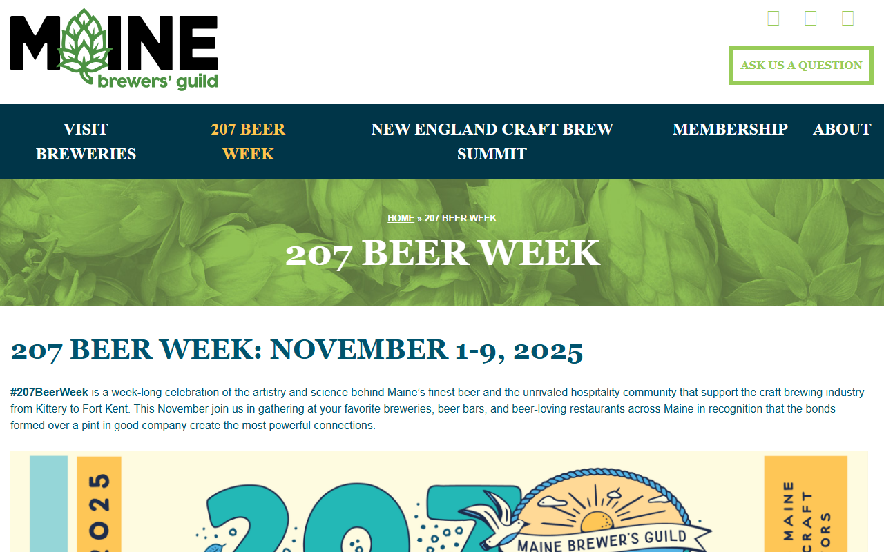 207beerweek.com screenshot