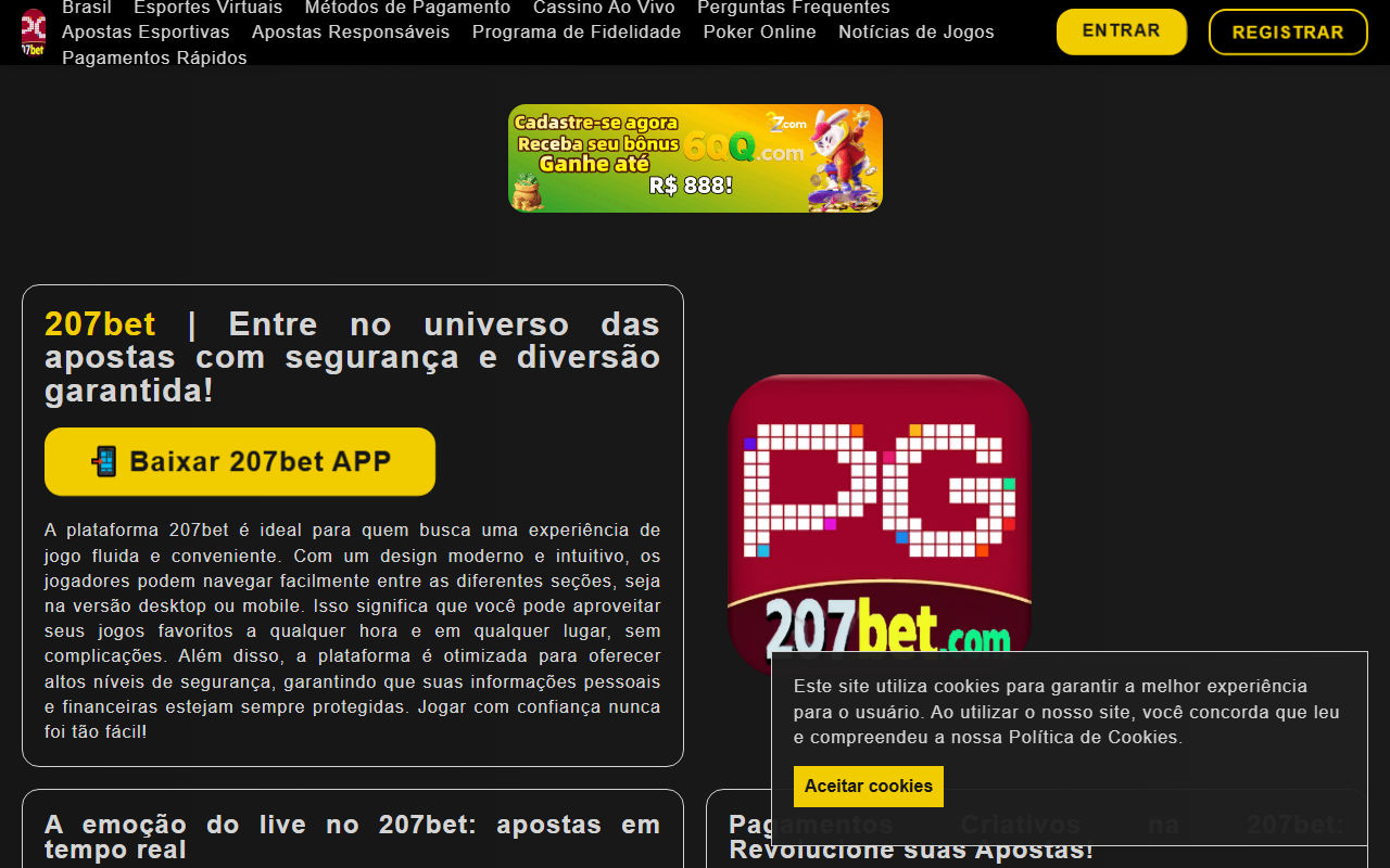 207betcsmp.com screenshot
