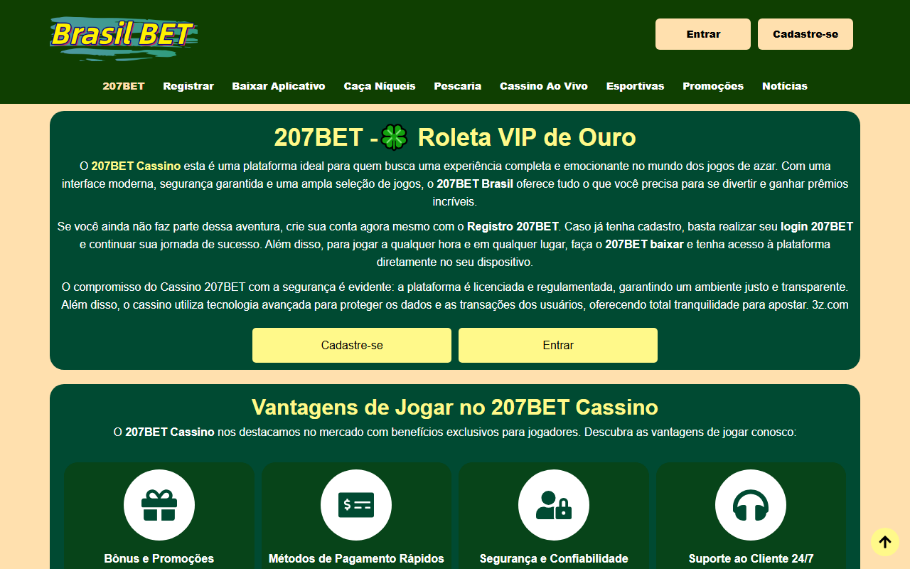 207betslots.com screenshot