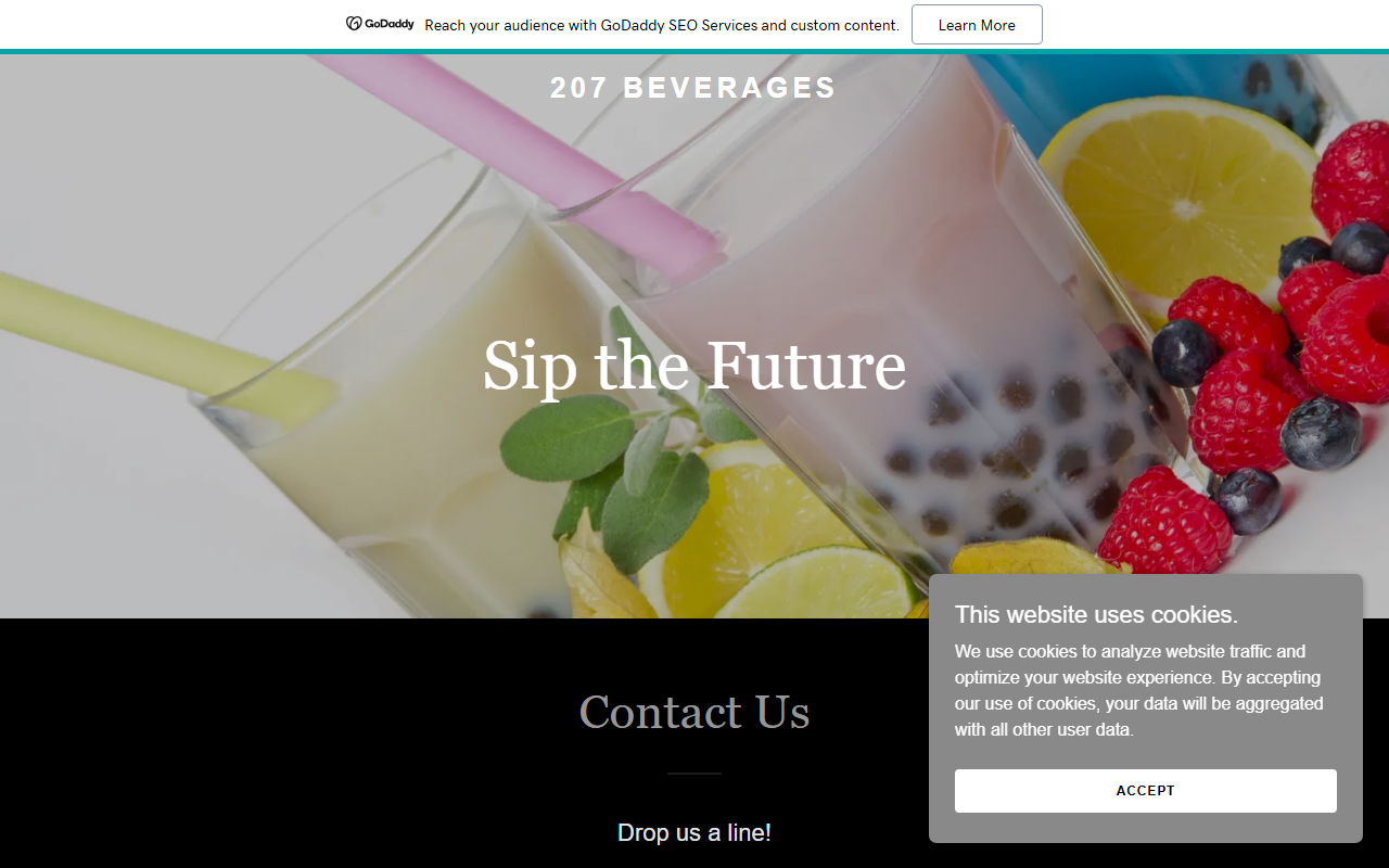 207beverages.com screenshot