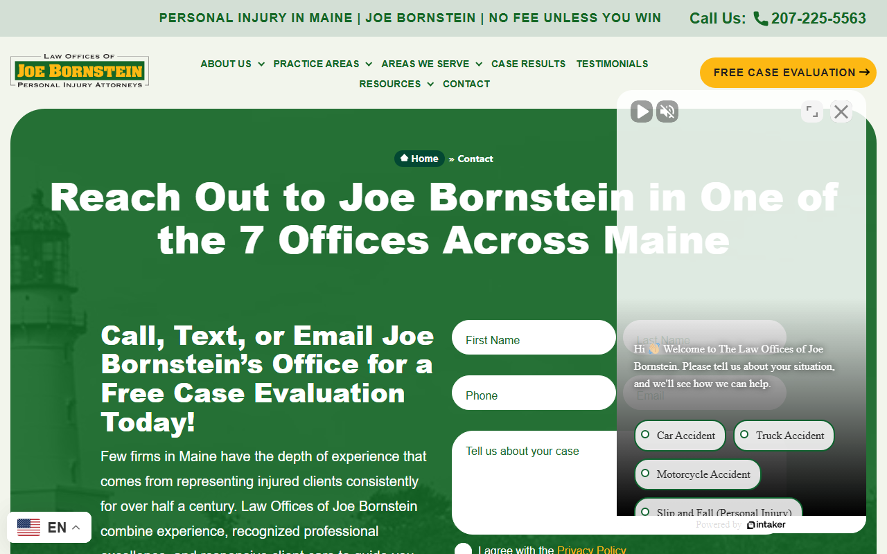 207calljoe.com screenshot