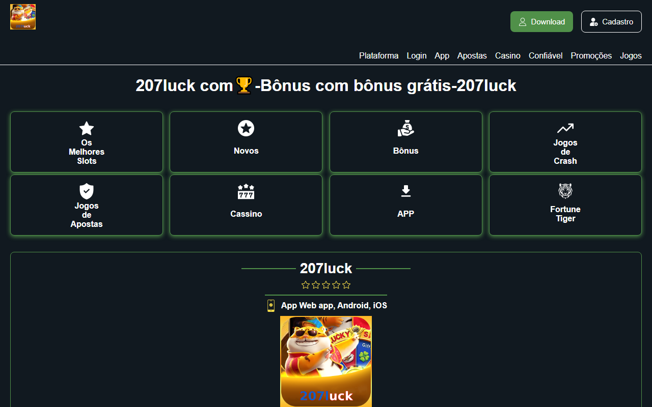 207luck-apk.com screenshot