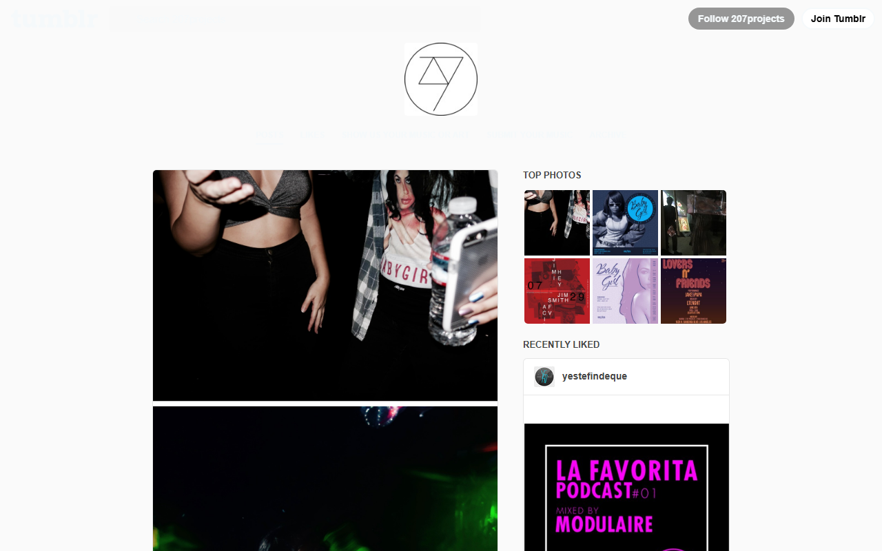 207projects.com screenshot
