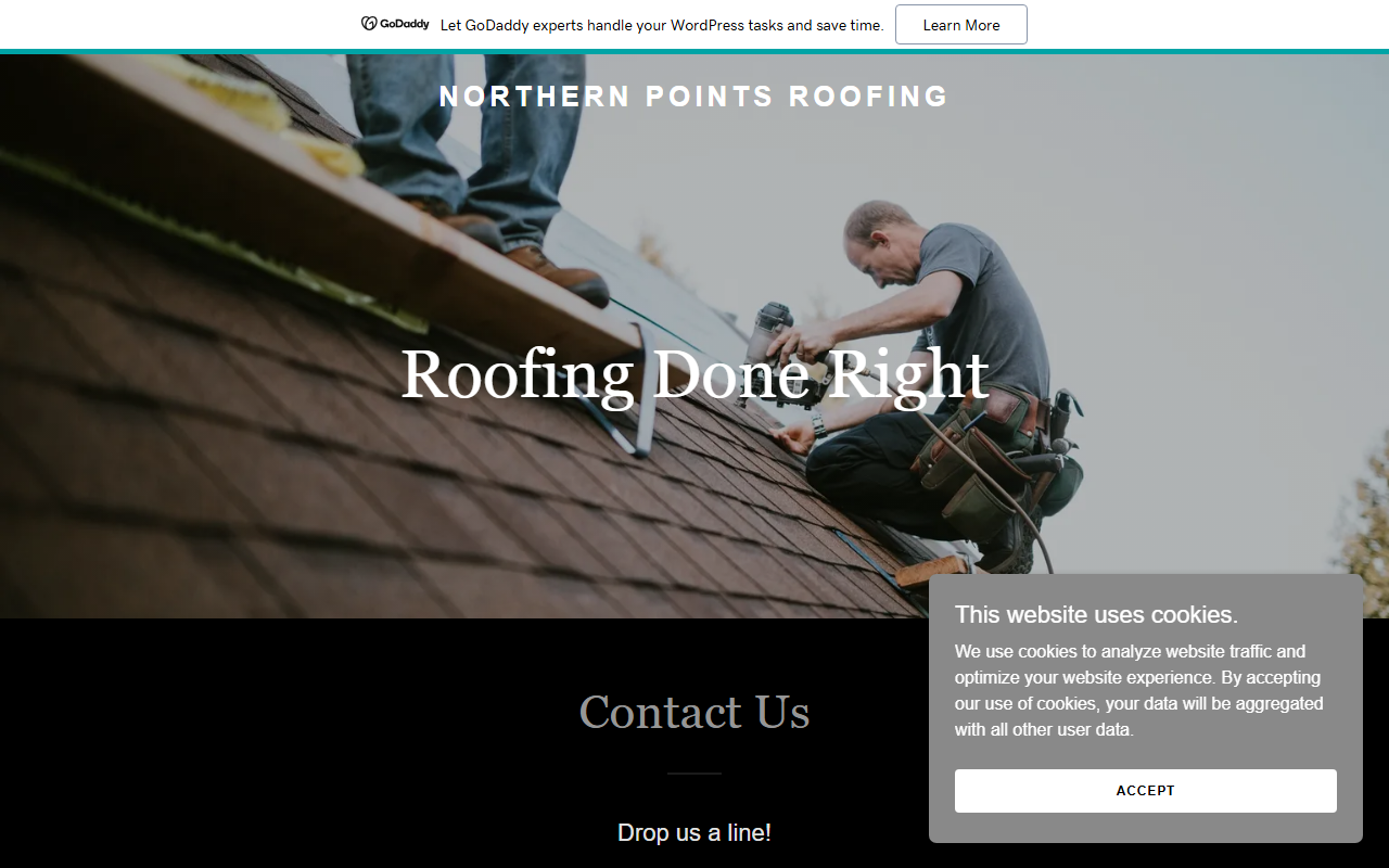 207roofing.com screenshot