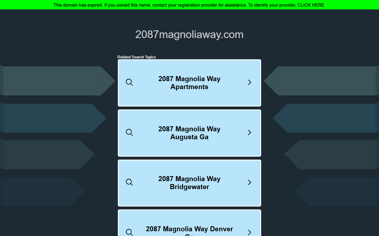 2087magnoliaway.com screenshot