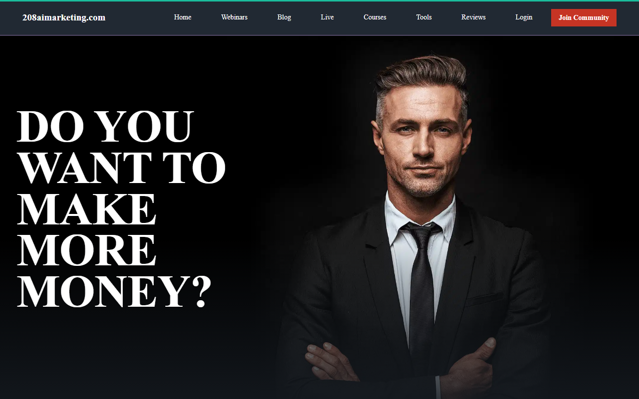 208aimarketing.com screenshot