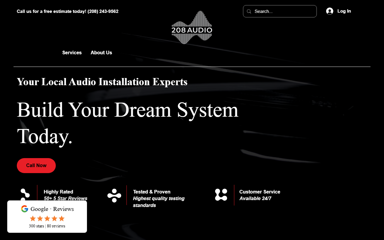 208audioauto.com screenshot