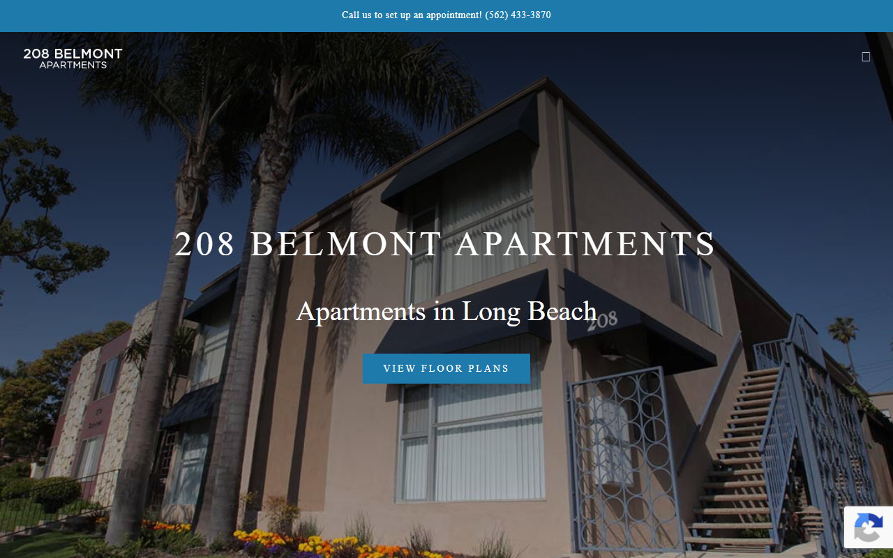 208belmont.com screenshot