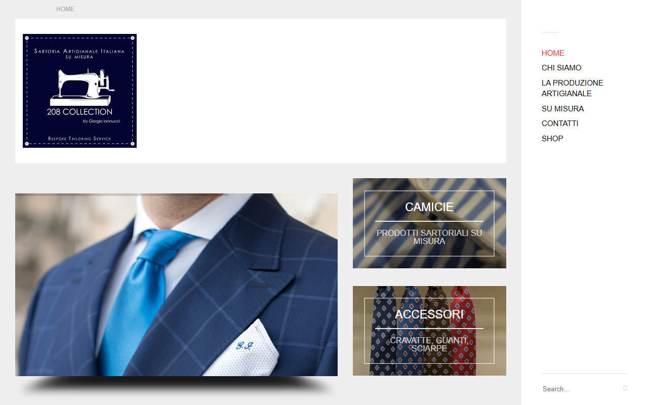 208collection.com screenshot
