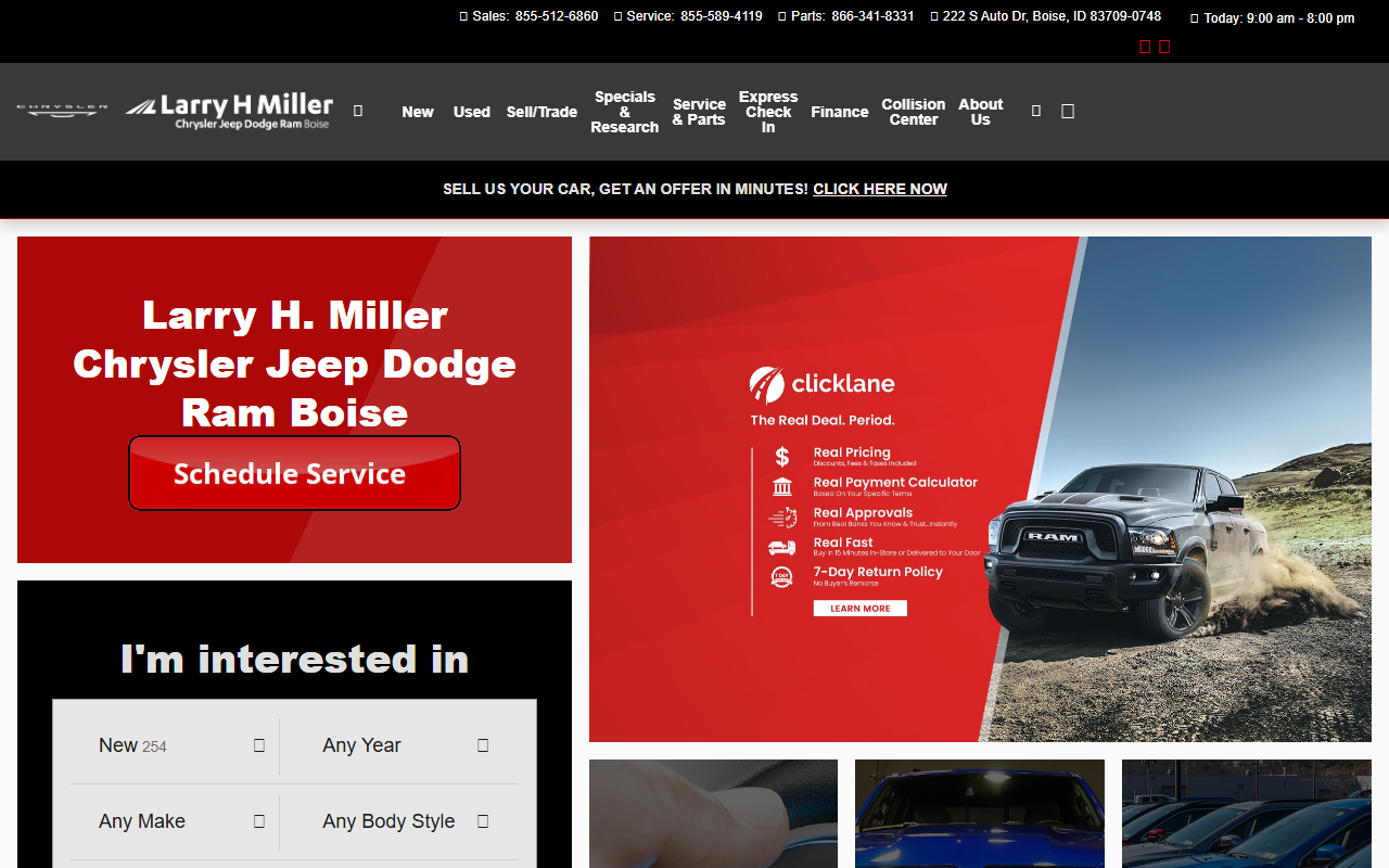 208customs.com screenshot
