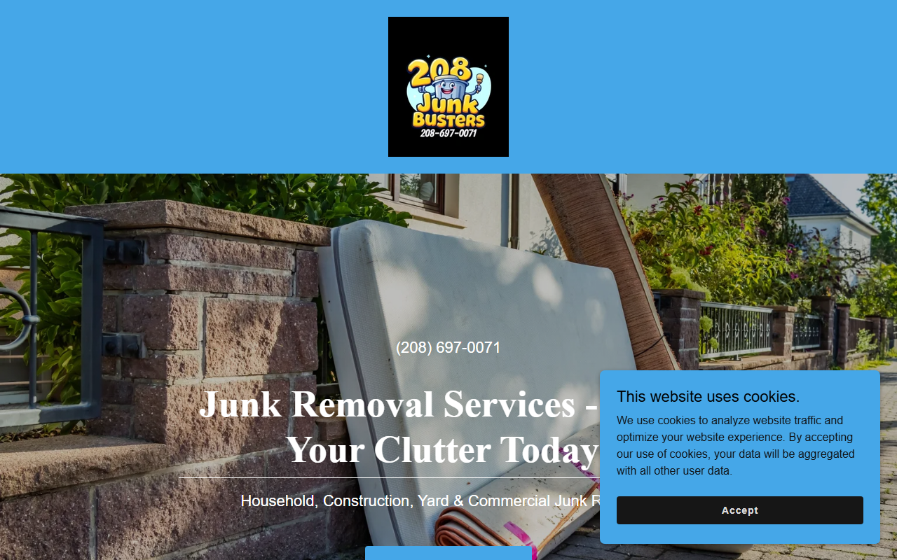 208junkbusters.com screenshot