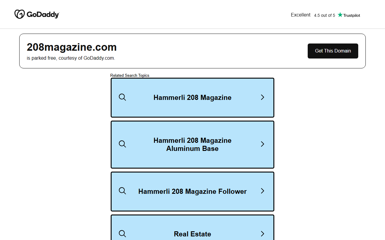 208magazine.com screenshot