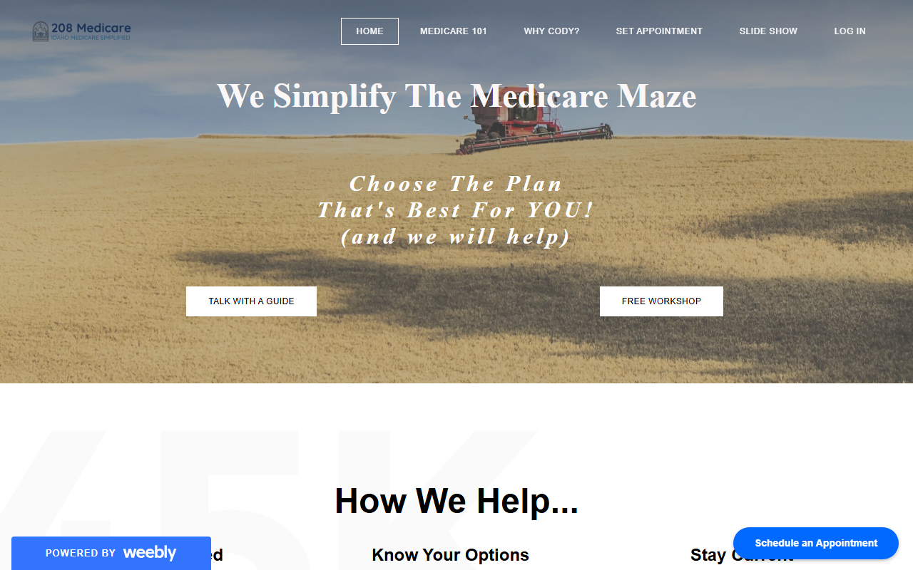 208medicare.com screenshot