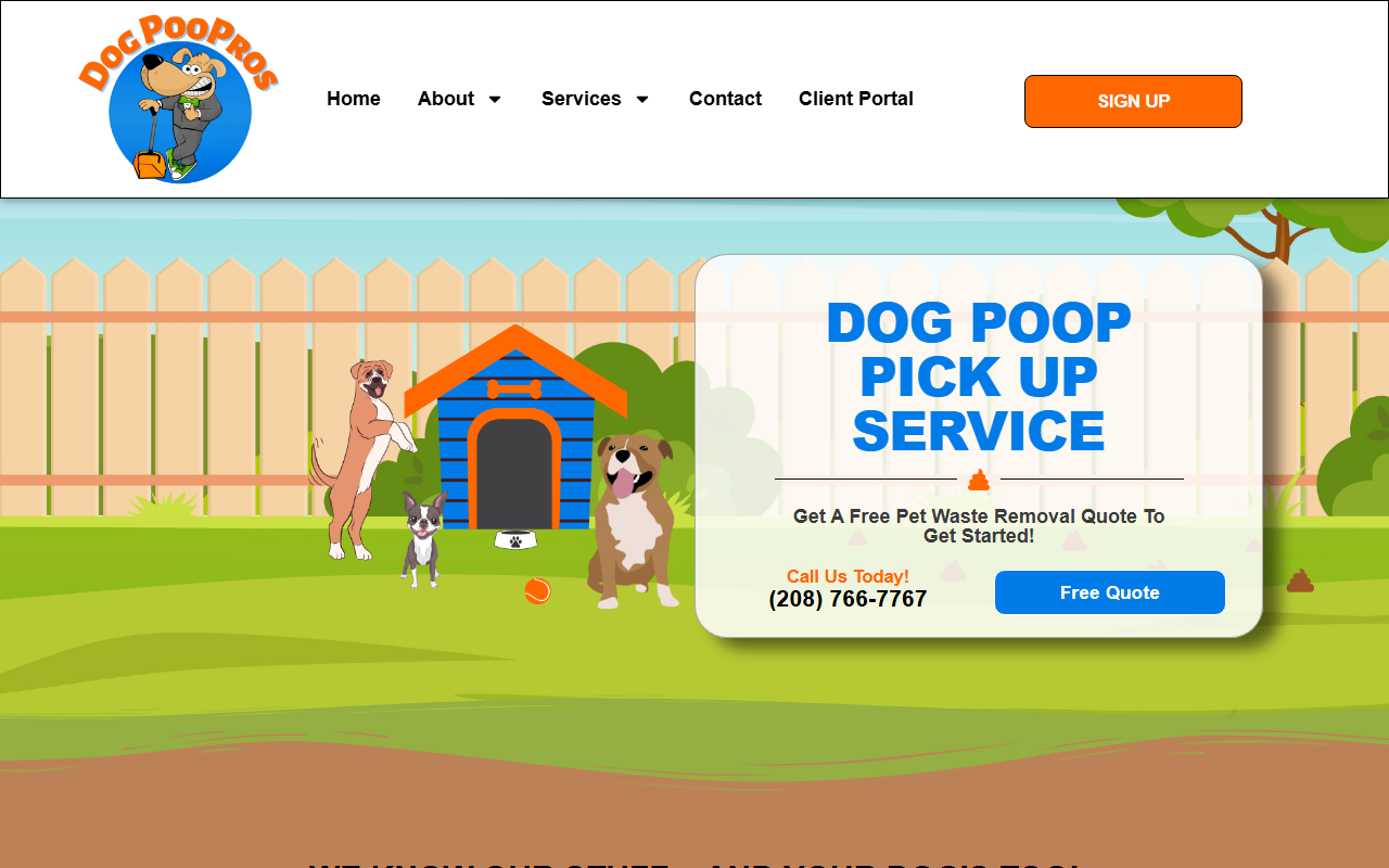 208poopros.com screenshot