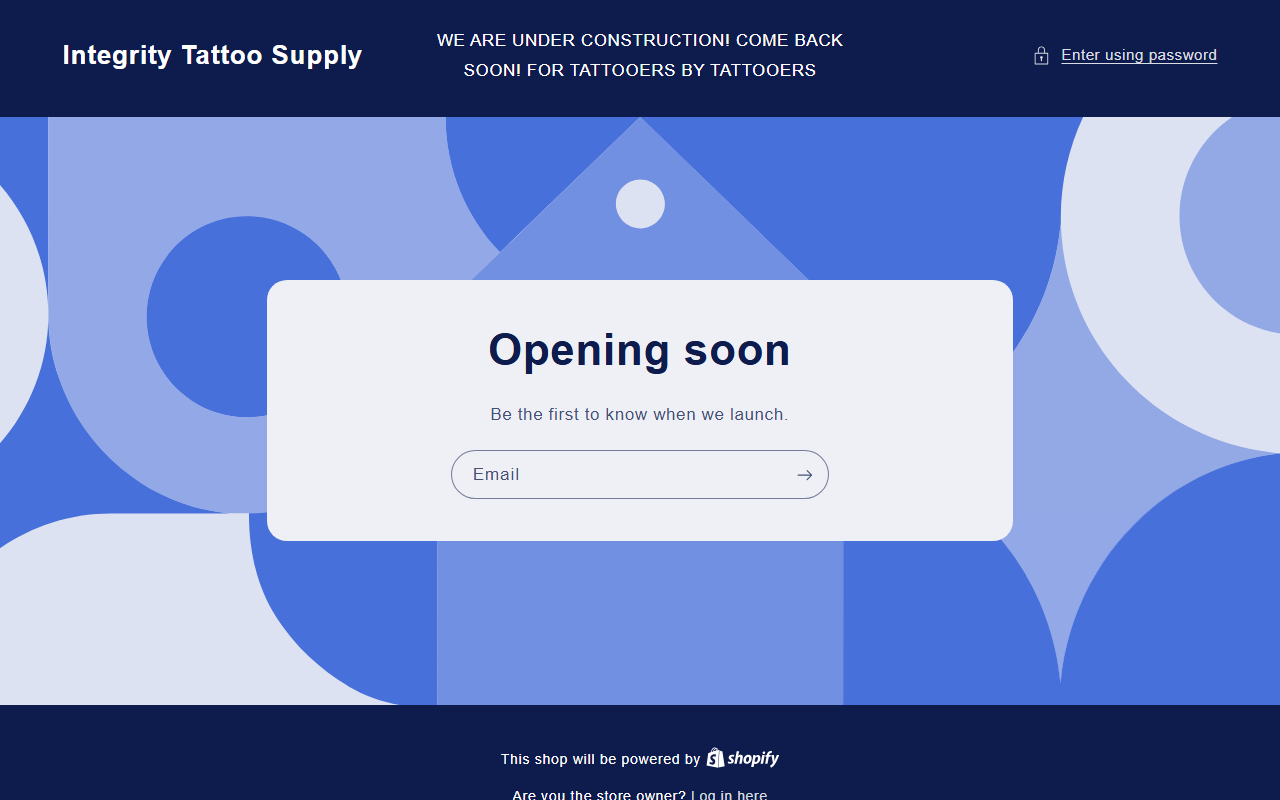 208tattoosupply.com screenshot