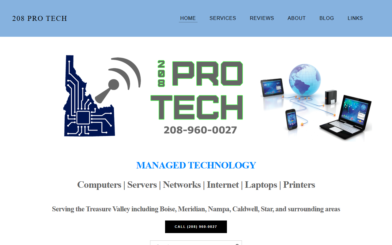 208techpro.com screenshot