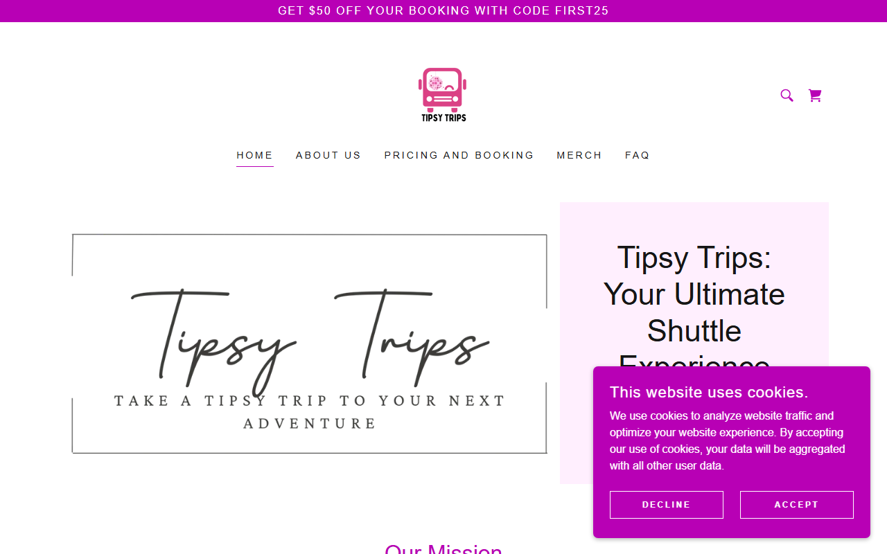 208tipsytrips.com screenshot