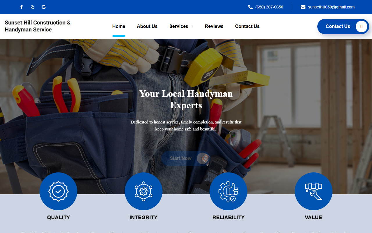 209-handyman.com screenshot