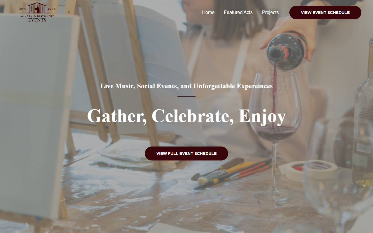 2093events.com screenshot