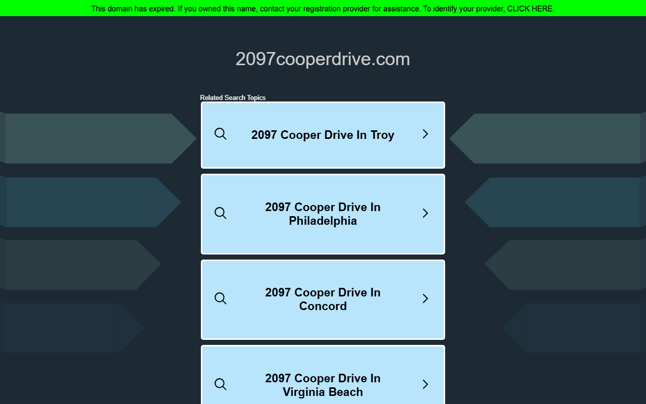 2097cooperdrive.com screenshot