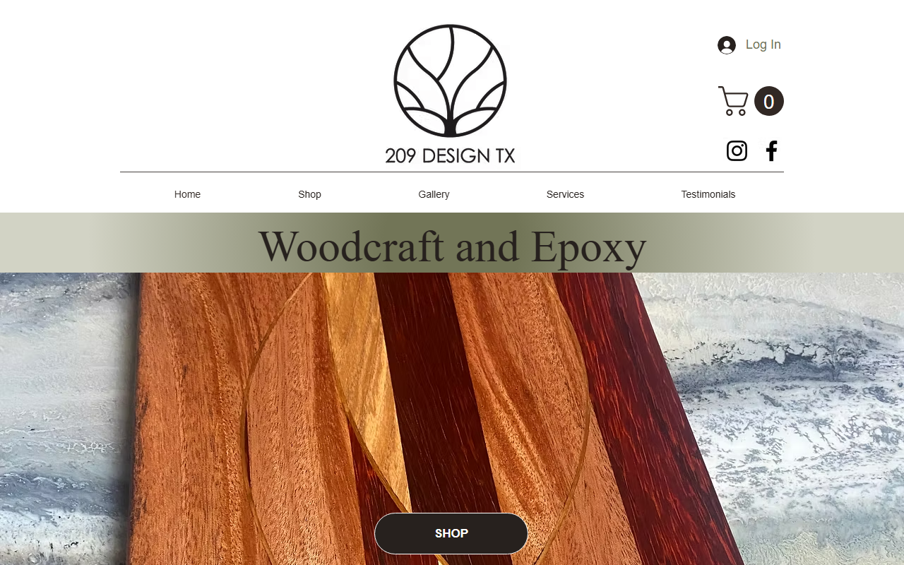 209designtx.com screenshot