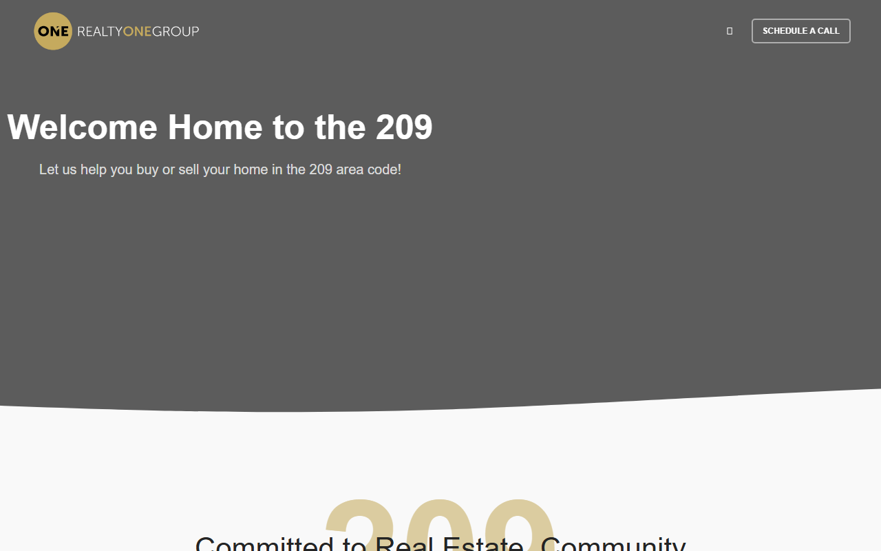 209homesearch.com screenshot