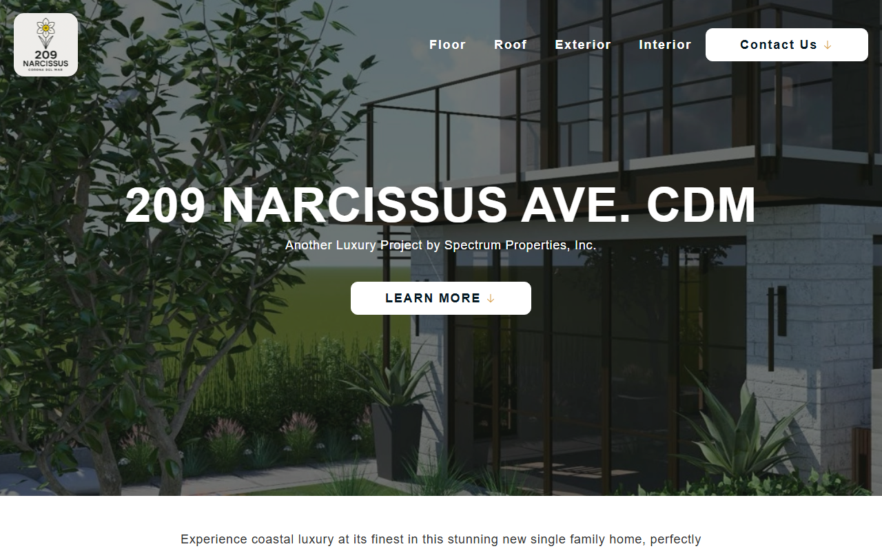 209narcissus.com screenshot