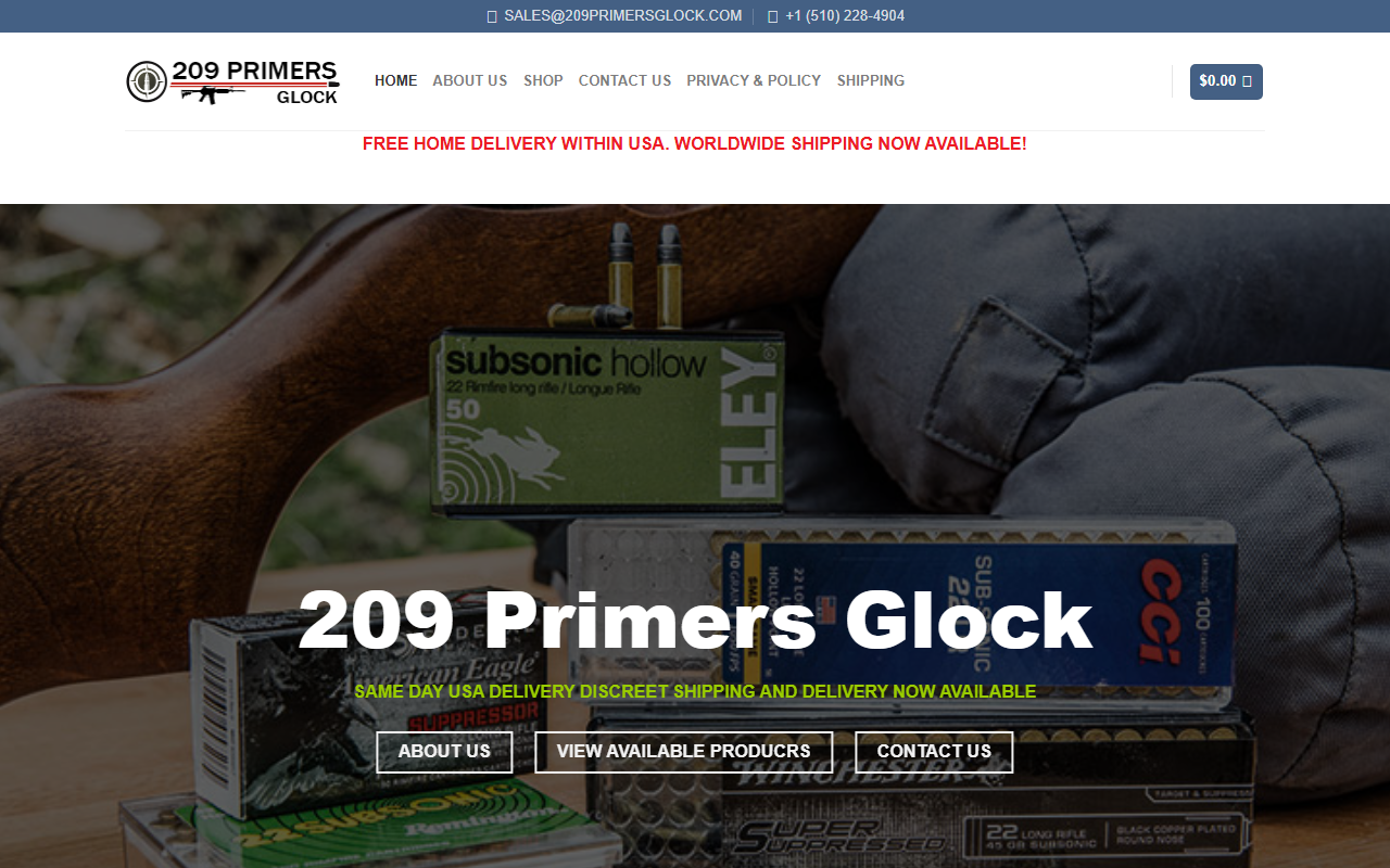 209primersglock.com screenshot