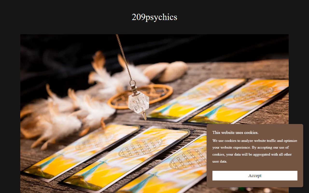 209psychics.com screenshot