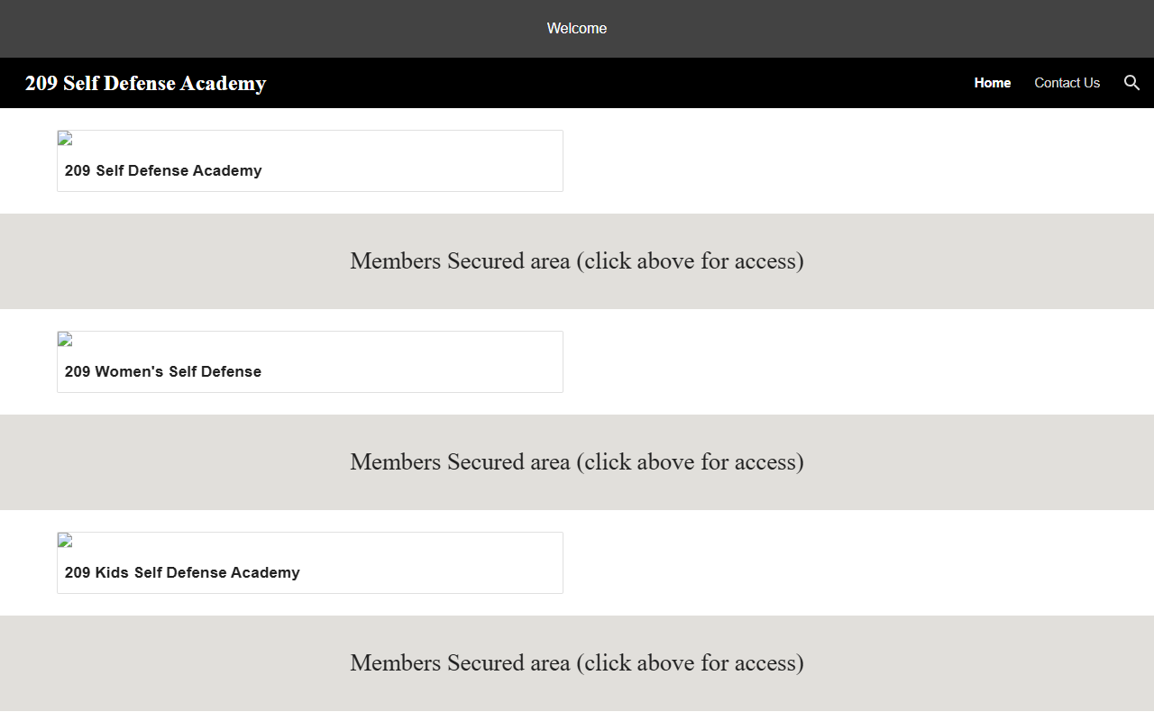 209selfdefense.com screenshot